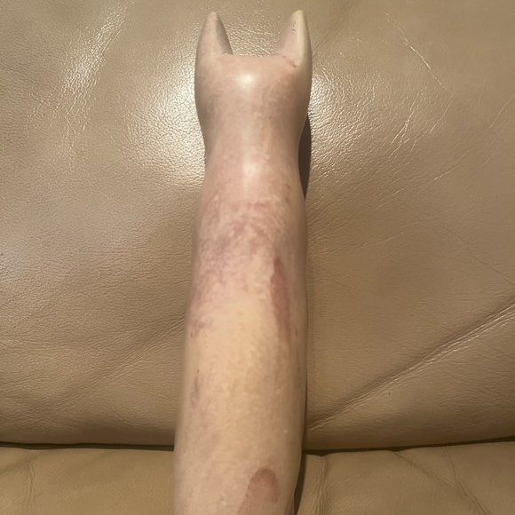 Soapstone 6.5"tall Cat hand made in Kenya - Picture 5 of 5